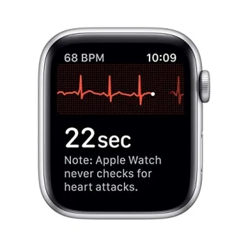 Apple Watch Series 5 GPS 40MM Silver Aluminum Renewed