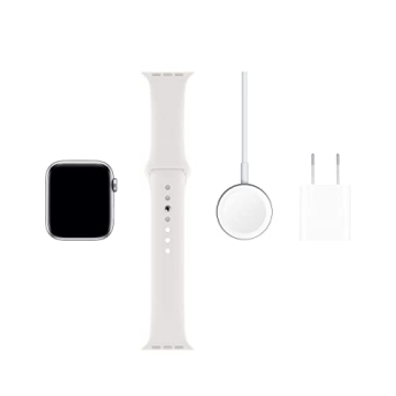 Apple Watch Series 5 GPS 40MM Silver Aluminum Renewed