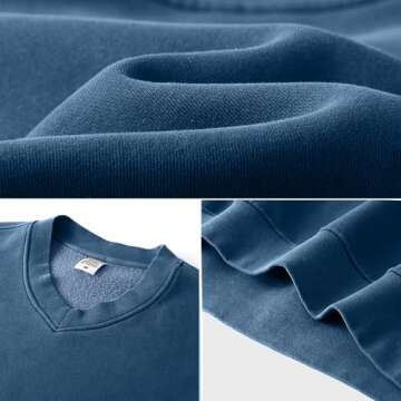 Dnzzs Cropped Hoodie Women Crop Sweatshirt V Neck Sweatshirt Women Oversized Hoodie Acid Wash Blue Hoodie Fleece Pullover Vintage Loose