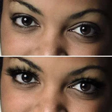 3D & 4D Mink Fur False Eyelashes Pack of 2 Pairs,100% Natural Soft Curl Genuine Siberian Mink Hair Hand-made Luxury Fashion Fake Lashes in Premium Box Package with Mirror & Tweezer