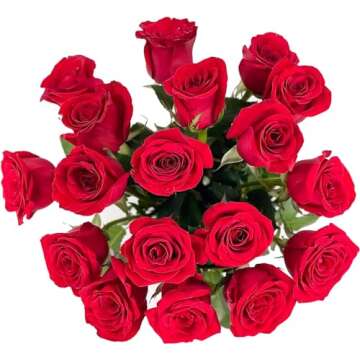 18 Red Roses | Arabella Bouquets | Fresh Delivery for Birthdays, Anniversaries, and More