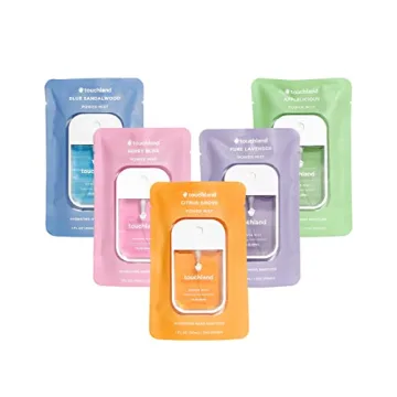 Touchland Power Mist Hydrating Hand Sanitizer Spray - TOP 5-PACK Set