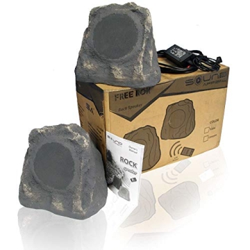 Sound Appeal Bluetooth Outdoor Rock Speakers - Stereo Pair