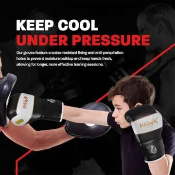 Kids Boxing Gloves for Punching Bag Training (4 oz)