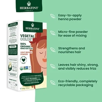 Herbatint Organic Henna Hair Dye - Vegan & Eco-Friendly