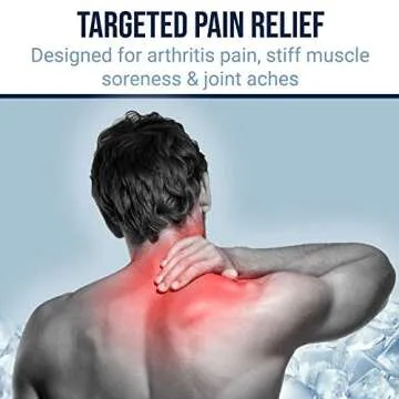 Ultra Freeze Roll-On Pain Relief Gel (3oz) - Joint & Muscle Therapy Rub for Arthritis, Neuropathy, Foot and Joint - Cooling Topical Anti-Inflammatory (Pack of 1)