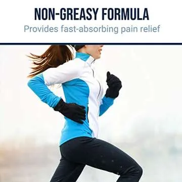 Ultra Freeze Roll-On Pain Relief Gel (3oz) - Joint & Muscle Therapy Rub for Arthritis, Neuropathy, Foot and Joint - Cooling Topical Anti-Inflammatory (Pack of 1)