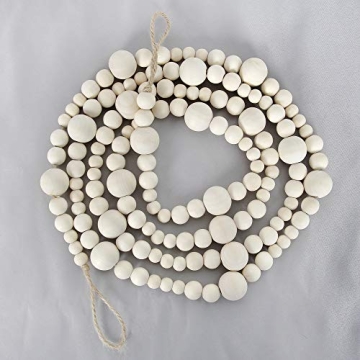 Charming 7ft Christmas Bead Garland for Home Decor