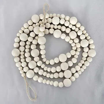 Charming 7ft Christmas Bead Garland for Home Decor