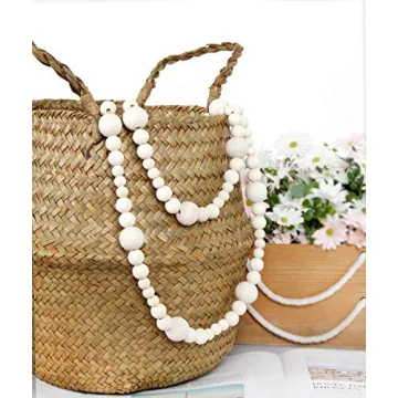 Charming 7ft Christmas Bead Garland for Home Decor