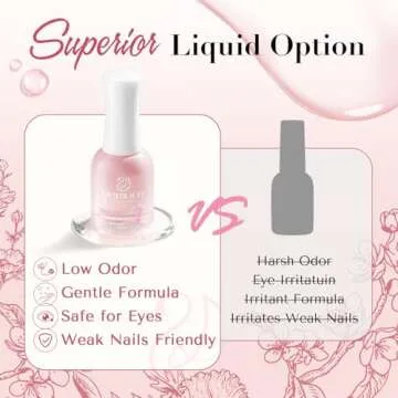 AZUREBEAUTY Dip Powder Set with Base, Top Coat & Activator 15ml