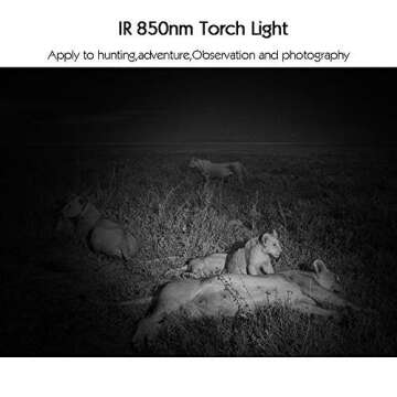 850nm Infrared Flashlight - Essential for Night Vision