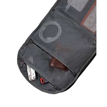 Db Journey Ramverk Backpack - Durable Travel Backpack with Laptop Compartment & Pockets for Work, Luggage Backpack with Roller Bag Hook Up System, 21L - Blackout