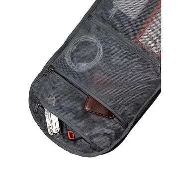 Db Journey Ramverk Backpack - Durable Travel Backpack with Laptop Compartment & Pockets for Work, Luggage Backpack with Roller Bag Hook Up System, 21L - Blackout