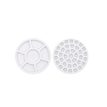 Travel-Friendly Etchr Mini Palette with 37 Wells and Mixing Dish