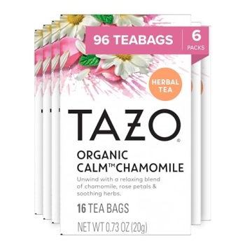 TAZO Regenerative Calm Chamomile Herbal Tea Bags - 96 Count