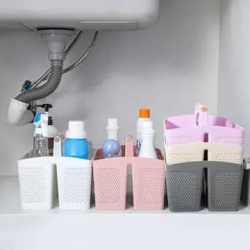 rejomiik Portable Shower Caddy: Stylish and Functional Organizer