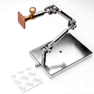 Kihomi Stop Motion Rig - Armature Rigging System for Stop Motion Animation Kit, Stainless Steel Rig Arm, Support Your Figures's Movement with 5 Connectors for Action Model, Puppet Max Payload 100g