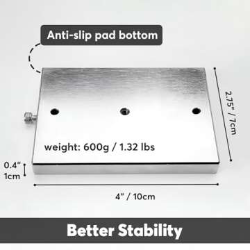 Kihomi Stop Motion Rig - Armature Rigging System for Stop Motion Animation Kit, Stainless Steel Rig Arm, Support Your Figures's Movement with 5 Connectors for Action Model, Puppet Max Payload 100g