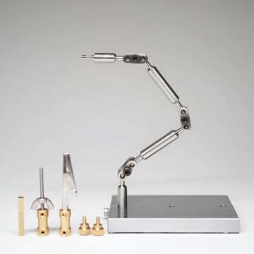 Kihomi Stop Motion Rig - Armature Rigging System for Stop Motion Animation Kit, Stainless Steel Rig Arm, Support Your Figures's Movement with 5 Connectors for Action Model, Puppet Max Payload 100g