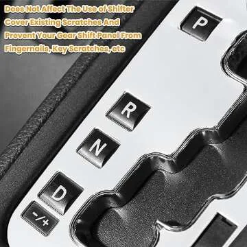 Trim Gear Frame Cover Gear Shift Box Cover For Jeep Wrangler 2012-2018 JK JKU Sport Sahara Freedom Rubicon Unlimited Gear Shift Panel Cover Trim Interior Decoration Accessories Aluminum (White)