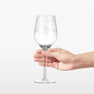 Royalrose Vintage Style Wine Glass Set - Elegant & Practical