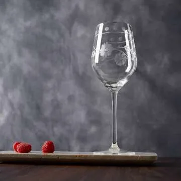 Royalrose Vintage Style Wine Glass Set - Elegant & Practical