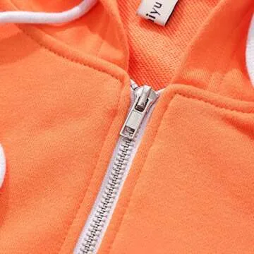 Amazhiyu Women’s Cropped Zip Up Hoodie for All Occasions