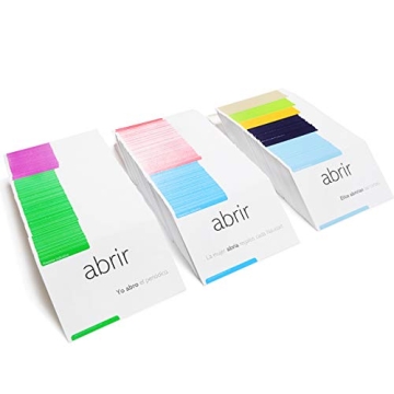 800 Spanish Conjugation Flash Cards - 200 Verbs with Full Examples in Both Spanish and English and 9...