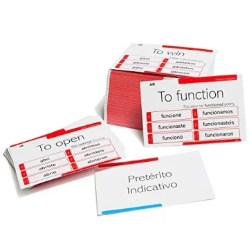 800 Spanish Conjugation Flash Cards for Comprehensive Learning