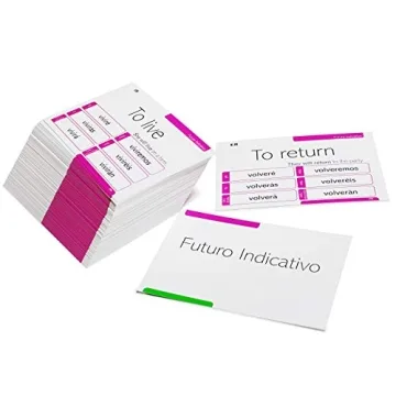 800 Spanish Conjugation Flash Cards for Comprehensive Learning