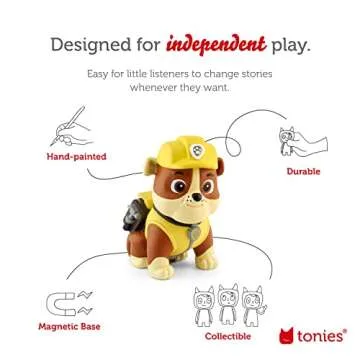 Tonies Rubble Audio Toy Figurine from PAW Patrol