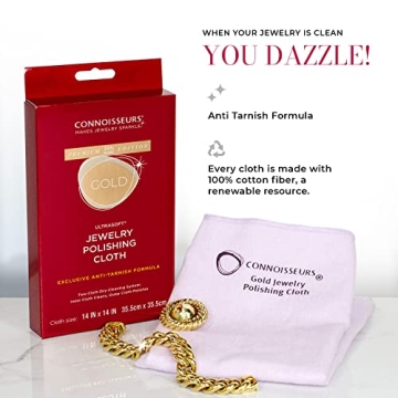 CONNOISSEURS Extra Large Ultrasoft Polishing Cloth 14x14 inches