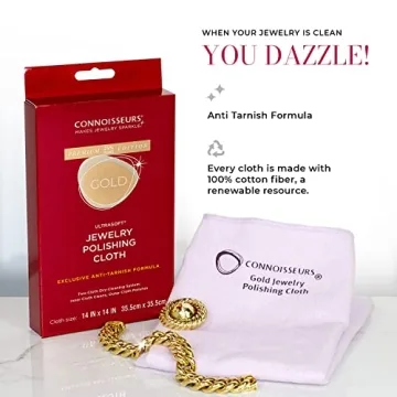 CONNOISSEURS Extra Large Ultrasoft Polishing Cloth 14x14 inches