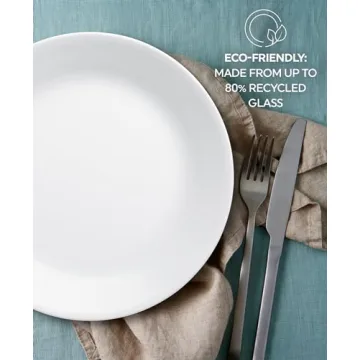 Corelle 18-Piece Winter Frost Dinnerware Set