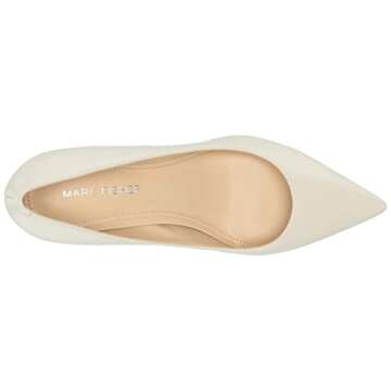 Marc Fisher Women's Alola Pump, Chic Cream 150, 11