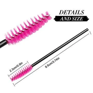 300 Disposable Mascara Wands for Perfect Makeup Application