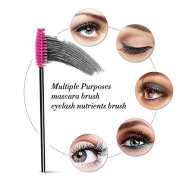 300 Disposable Mascara Wands for Perfect Makeup Application