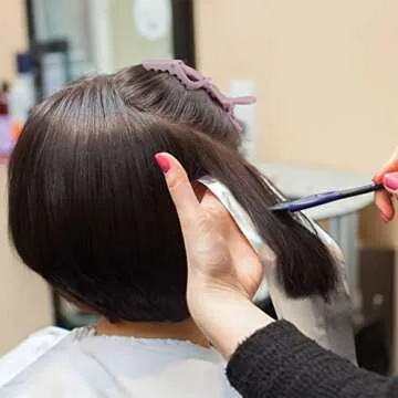 Ondder 14 Pcs Purple Alligator Hair Clips for Styling Sectioning Larger Salon Pro Barber Hair Clips for Coloring Cutting Big Alligator Clips for Hair Styling Accessories for Women Men