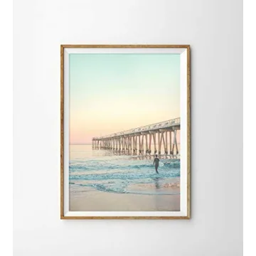 iMagitek Set of 6 Beach Sunset Wall Art Prints
