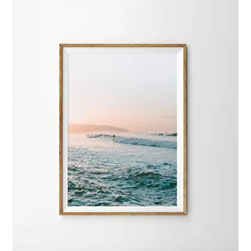 iMagitek Set of 6 Beach Sunset Wall Art Prints