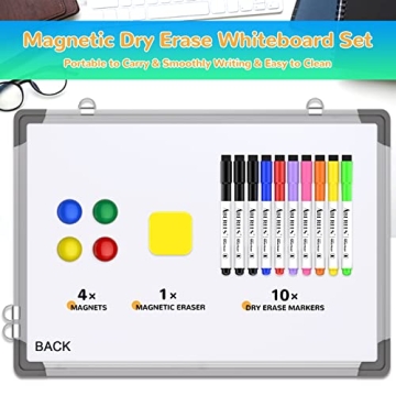 Small Weekly Calendar Dry Erase Whiteboard for Home