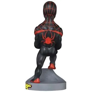 Miles Morales Device Stand - Marvel Mobile Holder & Figure