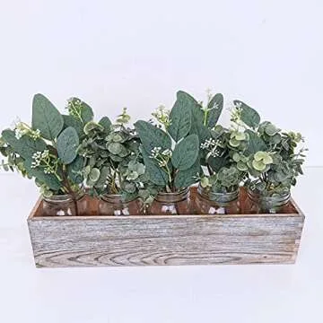 Elegant Mixed Eucalyptus Leaves Stems for Floral Arrangements