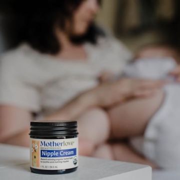 Motherlove Organic Nipple Cream for Breastfeeding Moms