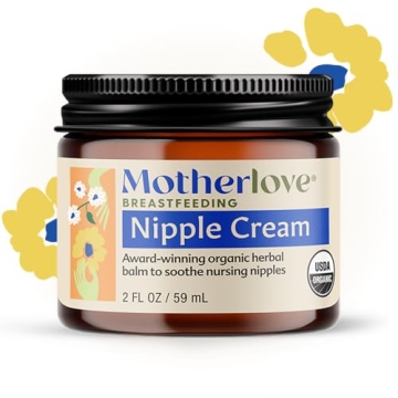 Motherlove Organic Nipple Cream for Breastfeeding Moms