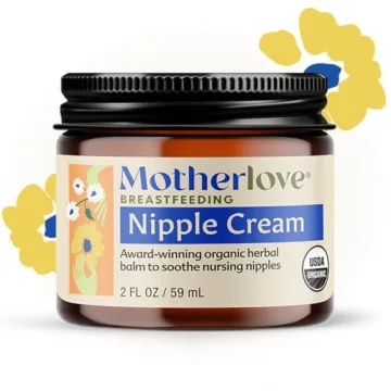 Motherlove Organic Nipple Cream for Breastfeeding Moms