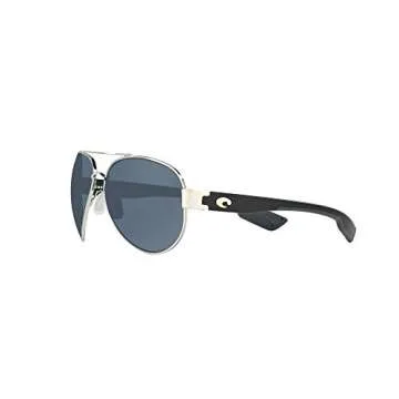 Costa Del Mar Men's Aviator Sunglasses - Polarized 580P