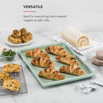 KitchenAid Nonstick Aluminized Steel Baking Sheet – Pistachio