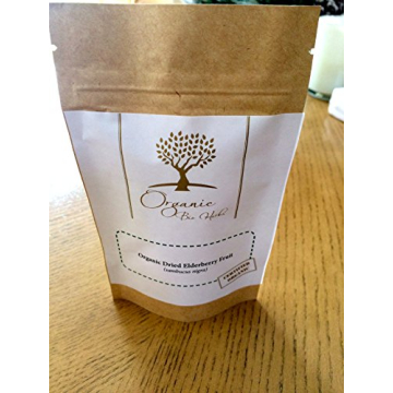 Organic Dried Elderberry Fruit - Certified Organic 2 Oz - Bio Herbs